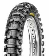 PERFORMANCE AND QUAL- ITY AVAILABLE FOR BIG BORE BIKES AND THOSE SEEKING A LARGER FOOTPRINT M7313 Front 9090-21 54R TT 27.7 3.7 1.60X21 1532 M7314 Rear 12090-18 65R TT 27.2 5.4 2.