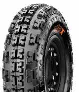 Its wide profile provides increased grip during acceleration and braking. Razr tires perform best when pushed to the limit in all terrain types.
