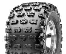 The small knob design allows a rider to cut a specific tread pattern into the tire to match racing conditions. Great for intermediate ATV motocross terrains.