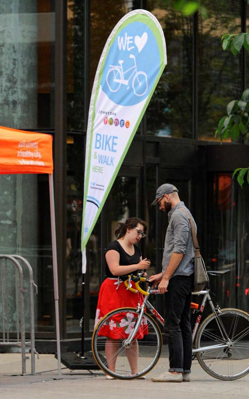 Bike Valet The Service How it works. Guests sign in their bikes and receive numbered parking tags.