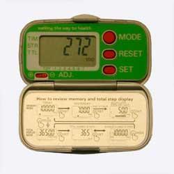MODE BUTTON RESET BUTTON SET BUTTON 2 Appendix Two- Pedometer instruction sheets PEDOMETER INSTRUCTION SHEET To see your step count at the end of the day press the MODE button until you see the
