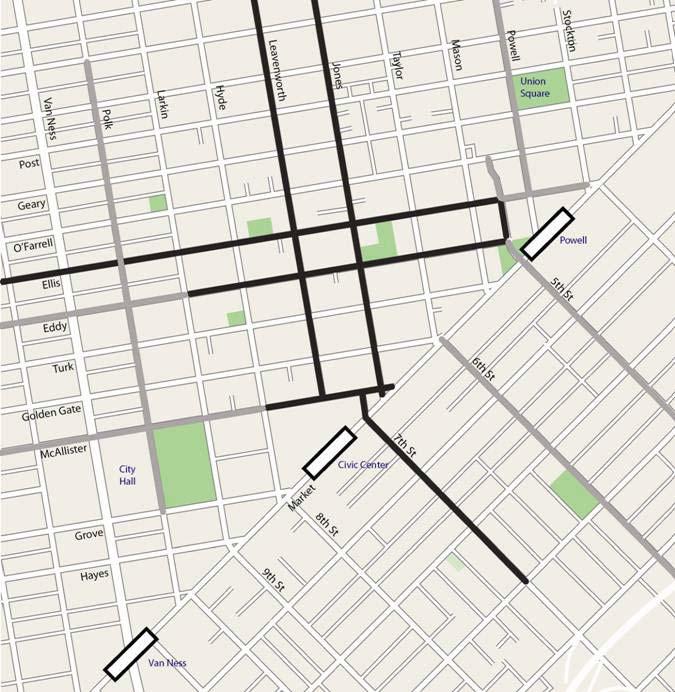 Figure 5-2 Candidate Streets for