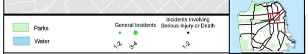 collisions than other San Francisco neighborhoods There