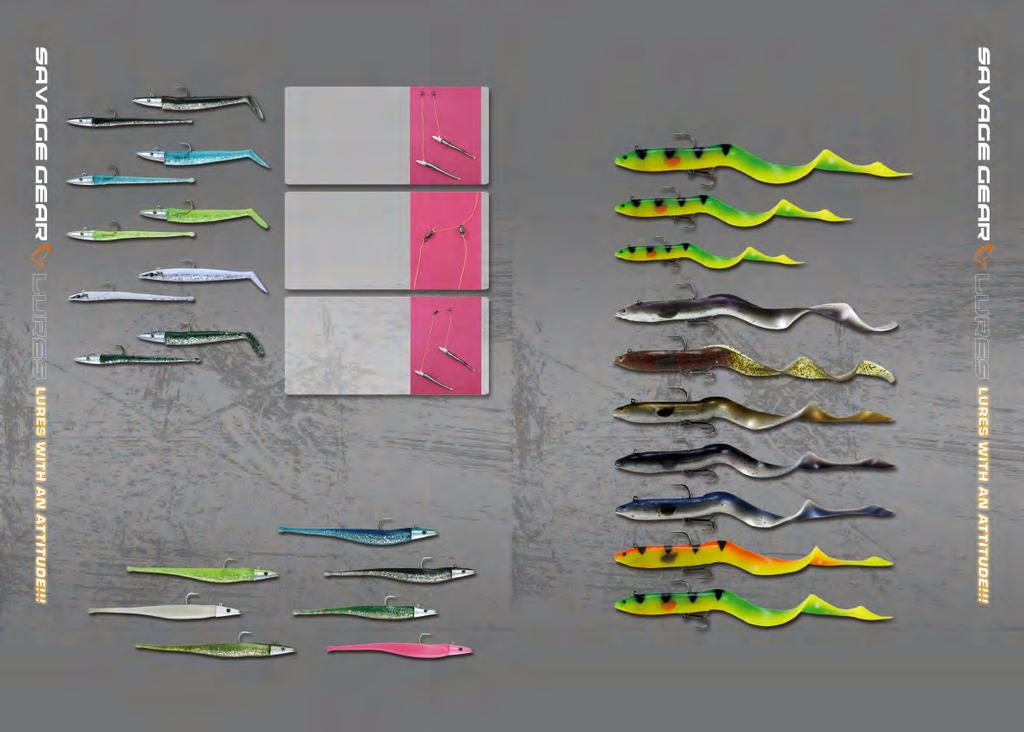 Real Eel Pre-Rigged The most realistic eel lure ever designed, the Savage Gear Real Eel is modeled using 3D scanning of a real eel.