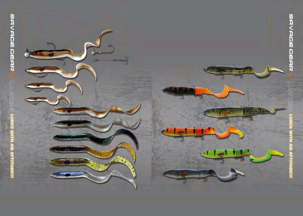 3D Hard Eel Musky and Pike anglers have been using soft PVC baits to catch big fish for years. The drawback is a bait may only last one fish or one bite.
