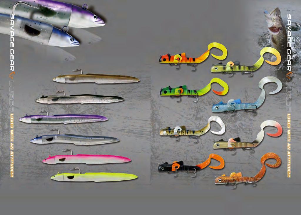 Alien Eel The special shaped tail of Savage Gear s Alien Eel ensures a deadly slow tail-kicking action on the retrieve, driving big predatory fish insane.
