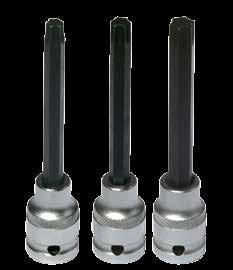 n Adjust shock absorbers to different situations and driving habits n Bit sockets allow