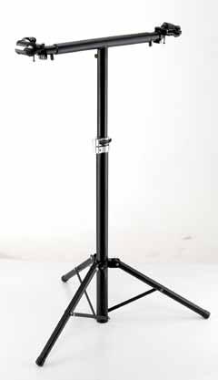 BIKE TOOLS /// REPAIR STAND MT-206D Bicycle repair stand alloy, High: 95-150cm Quick release mounts hold bike securely, head rotated 360
