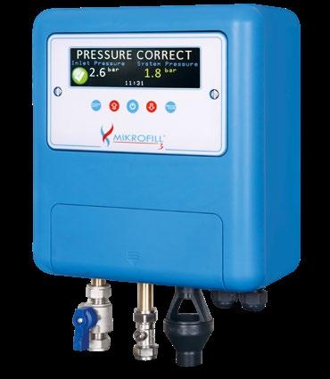 mikrofill PRESSURISATION UNIT The WRAS approved Mikrofill 3 pressurisation unit incorporates Fluid Risk Category 4 backflow prevention The ability to fill