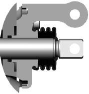 Spool* Lever bracket * Spool in ( ) gives actuation P-A, B-T.