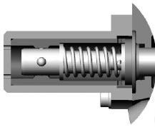 Hand-operated spool actuators with open spool end C/C140 Spring-centered spool actuator. Actuator for stepless control with spring centering to neutral position. C140 has stronger centering force.
