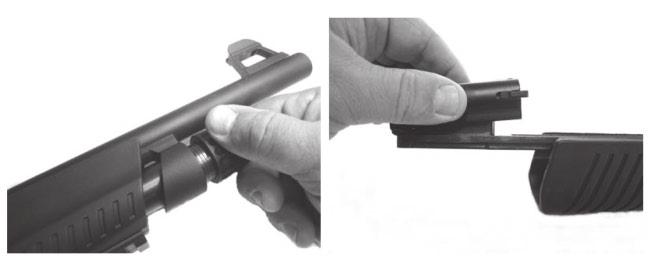 SAFE ) position at all times while the trigger assembly is removed from the receiver.