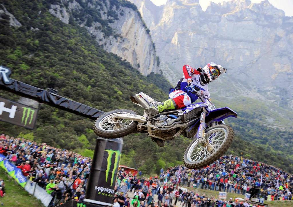 JVH Keeps the Trophies Coming Yamaha Factory Racing s Jeremy Van Horebeek ran to second overall for the Grand Prix