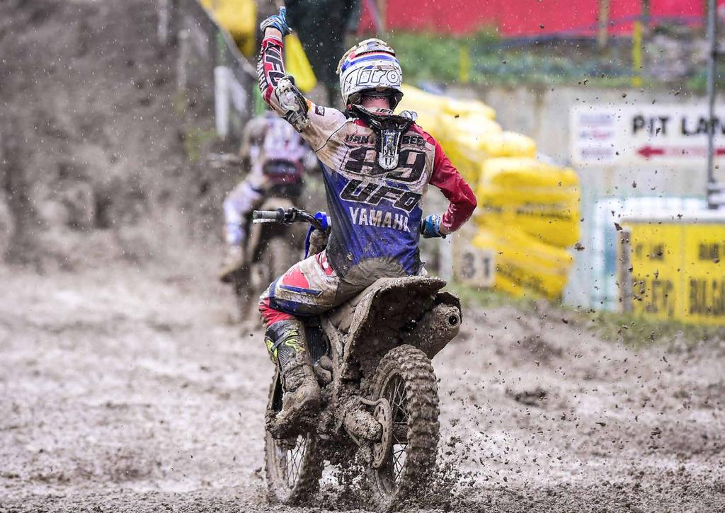JVH is on a roll Yamaha Factory Racing rider Jeremy van Horebeek continues his podium streak at the fifth round held at Sevlievo, Bulgaria.