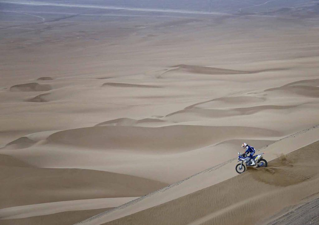 New Adventures Legendary Dakar rider Cyril Despres teamed up with Yamaha Factory Racing last year to challenge for the 2014 Dakar title.