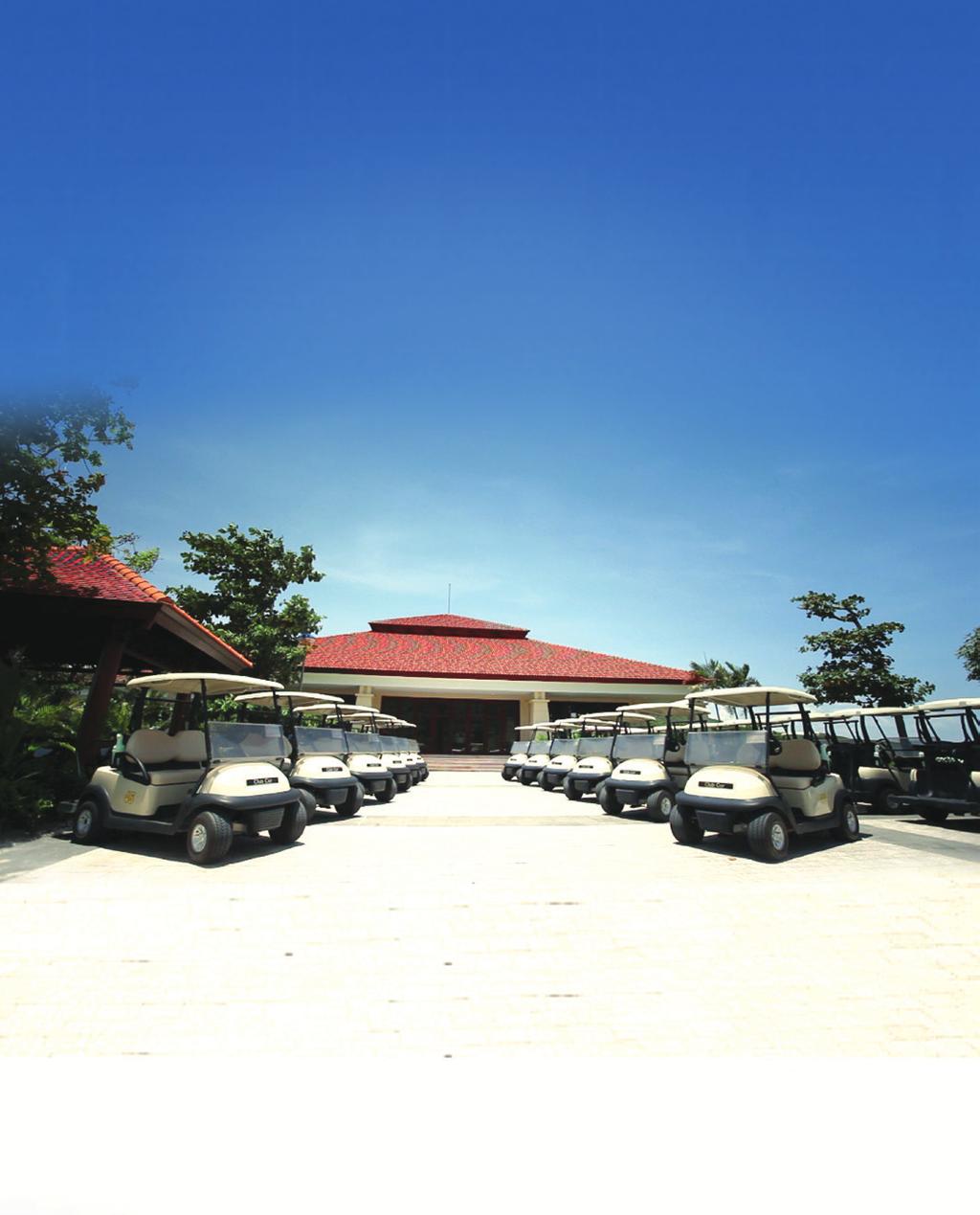 FACILITIES & SERVICES THE CLUBHOUSE RESTAURANT & BAR Ideally situated in the midst of the tropical forest, the clubhouse is designed in contemporary architectural style and elegantly equipped with