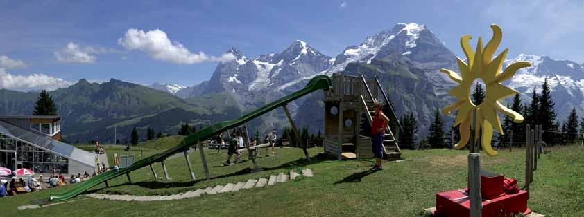 Allmendhubel Possible Combinations An excursion to Mürren Schilthorn region can be combined with: A walk through