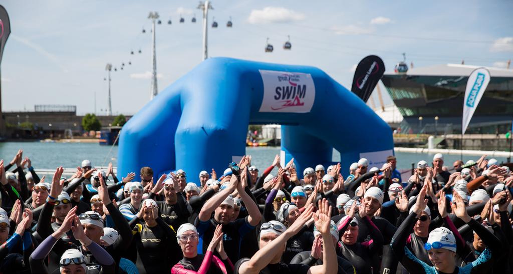 TRAVEL & ACCOMMODATION The Great Newham London Swim will take place in the Royal Victoria Dock near Canary Wharf and the ExCel Exhibition Centre in the East End of the capital.