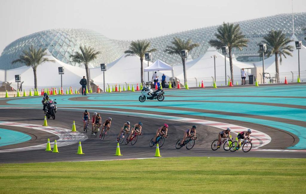 9 CYCLING & RUNNING YAS MARINA CIRCUIT - HOME OF THE ABU DHABI GRAND PRIX Floodlit, 5.