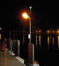 locations: Base station fixed to pilot jetty Roving receiver fixed to ship bow Roving receiver