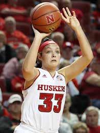 HUSKERS.COM @HUSKERSWBB #HUSKERS 7 She returned to action after a six-game absence by scoring eight points off the bench in Nebraska s Big Ten opener with No. 12 Ohio State (Dec. 28).