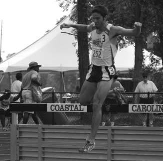 75, Long Jump 23-1 A versatile and talented athlete, Parker shows potential to make an impact on several fronts The high jump, long jump and hurdles are his greatest strengths, but he has also run a