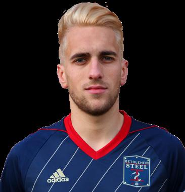 TOTAL 27 13 1,250 2 0 4 22 4 25 5 0 Signed with Bethlehem Steel FC on January 9, 2018. Currently recovering from an ACL injury suffered with Real Salt Lake in July 2017.