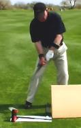 The hips and shoulders face the target line and both feet are