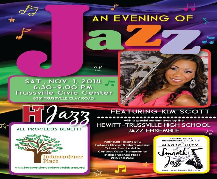 SAVE THE DATE NOVEMBER 1 COME SEE THE HTHS JAZZ ENSEMBLE AND SUPPORT A GREAT PAINE