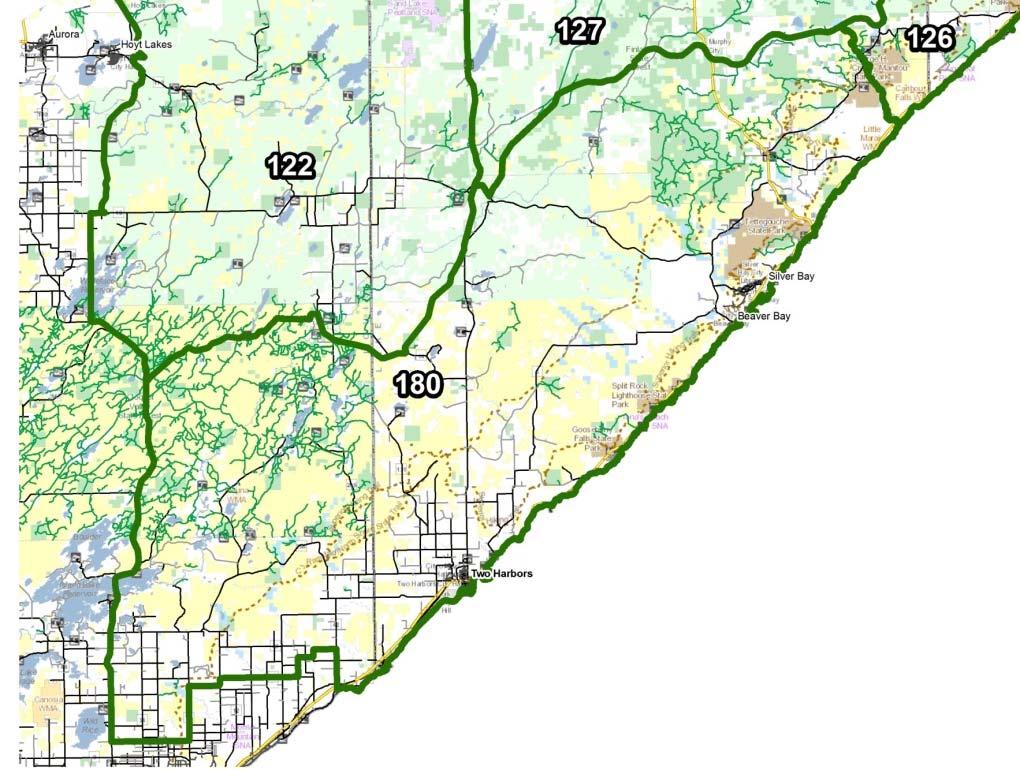 Deer Permit Area: 180 Size of Deer Permit Area: 993 square miles total; 977 square miles of land Habitat Categories: