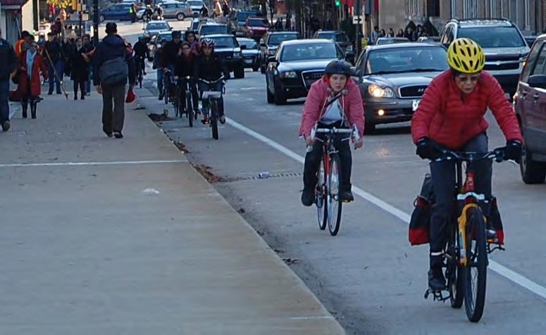 Given that the percentage of female bicycle commuters is indicative of how safe the streets are perceived to be, Philadelphia has done a good job in attracting women to bicycling, compared to many