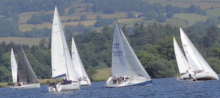 The Fleet 21 s a Plenty Neil & Yvonne The racing for real started at 11am on the Saturday morning with the North Sails