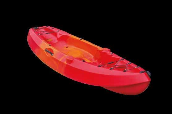 our blank-hatch fleet range: 1) The smallest kayak in the range is the Pioneer, our most popular kayak.