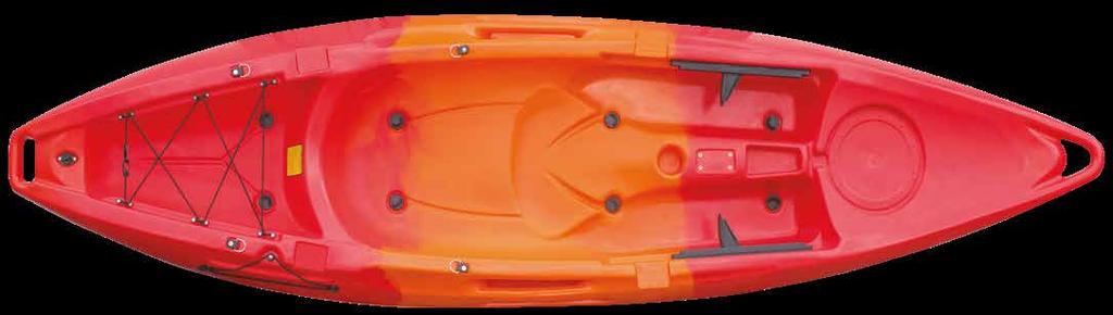 Paddler - Perfect for a Child Rear Deck Storage with Bungee Adjustable Foot