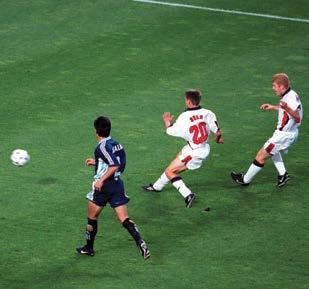 Image: Michael Owen scores a wonder goal against Argentina at the 1998 World Cup. spreading through a dressing room, it can be very powerful.