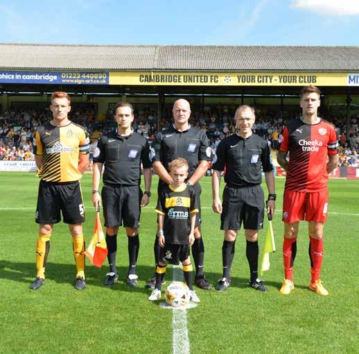 Be a Mascot Every young U s supporter dreams of walking out onto the pitch wearing the amber and black jersey and