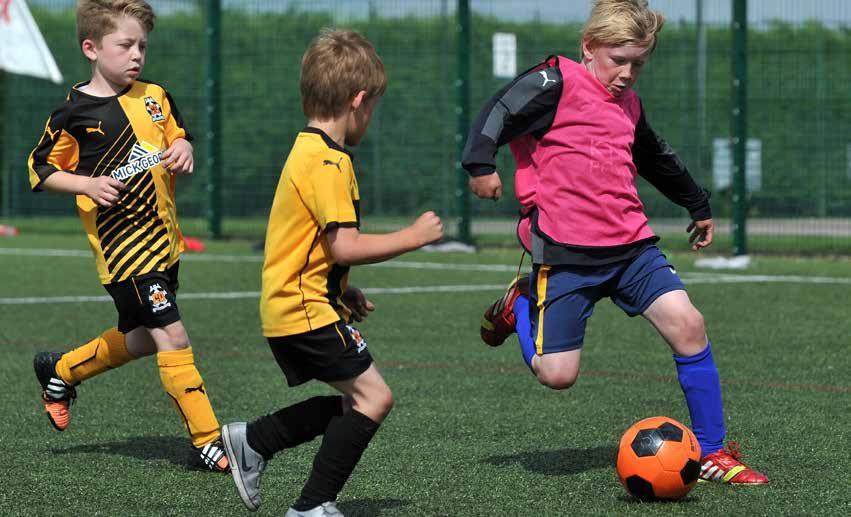Sessions are led by Cambridge United Youth Development coaches who are FA and First Aid qualified, as