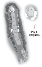 Hole-by-Hole Descriptions Accuracy rather than sheer power is necessary to navigate the fairway bunkers.