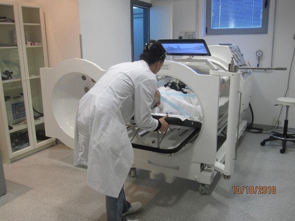 The training is based on the daily and periodic maintenance of the Hyperbaric Ch