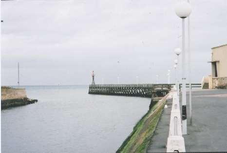 The Pier at Coursullers-sur-Mer, Juno Beach, Normandy The2/5 th battalion The Lancashire