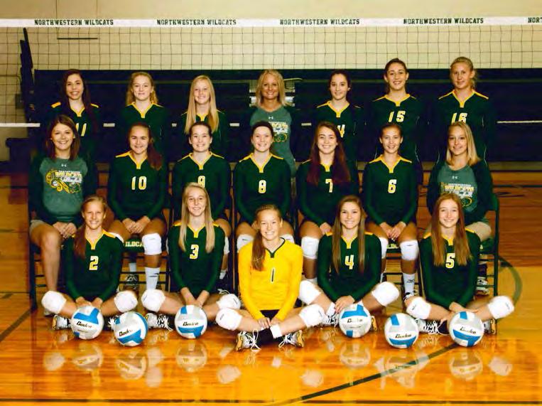 36 th ANNUAL STATE VOLLEYBALL TOURNAMENT Class B Results Huron Arena, Huron -- November 17-19, 2016 2016 Class B State Volleyball Champion Team Northwestern Wildcats Team members include: Peyton
