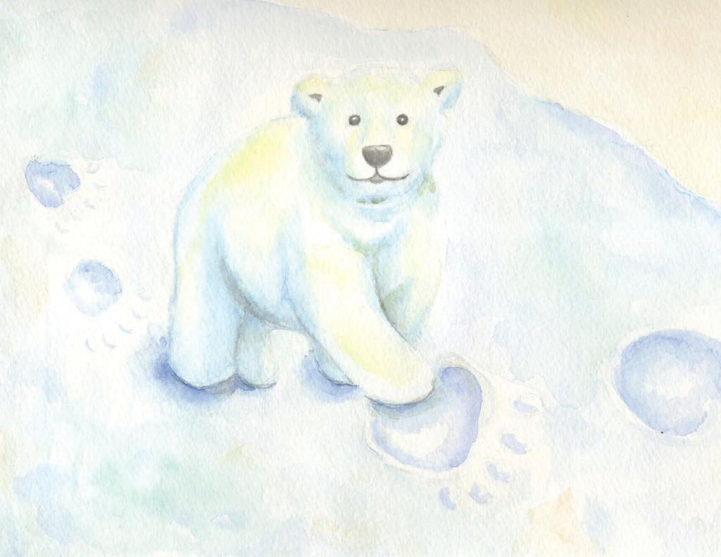 The polar bear s scientific name is Urus Maritimus which means sea bear.