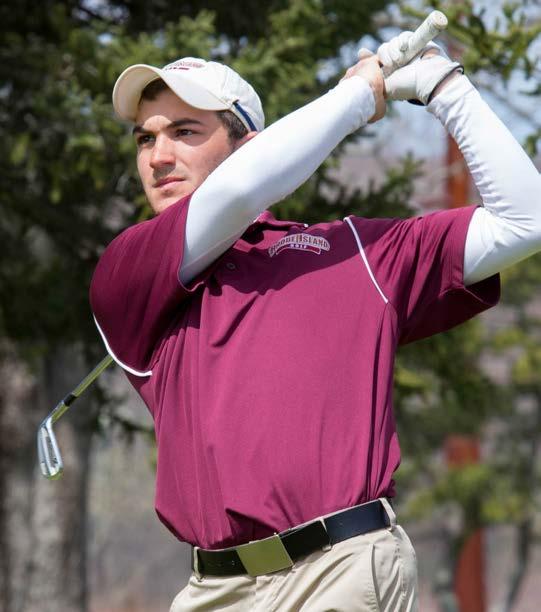 Championships on Oct. 19-20...in the spring, he shot a 151 (77, 74) to lead all RIC golfers with a 70th place finish at the 2014 NCAA Div. III Men's Golf Championships on May 13-14.