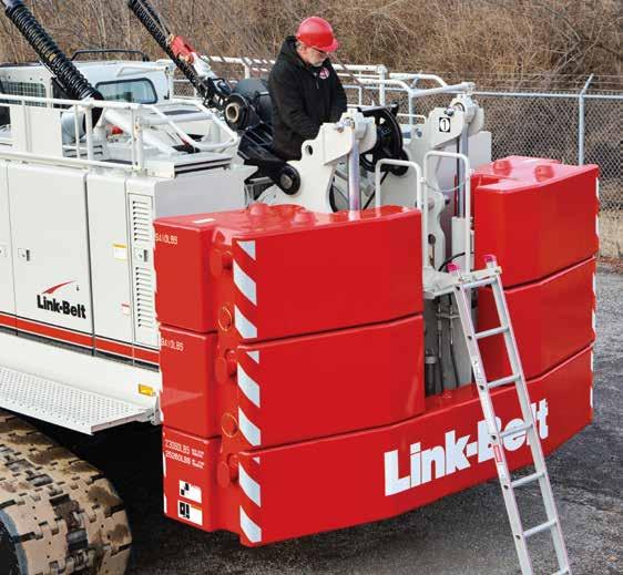 Main load transportability and assembly Transports with crawlers, rope and base