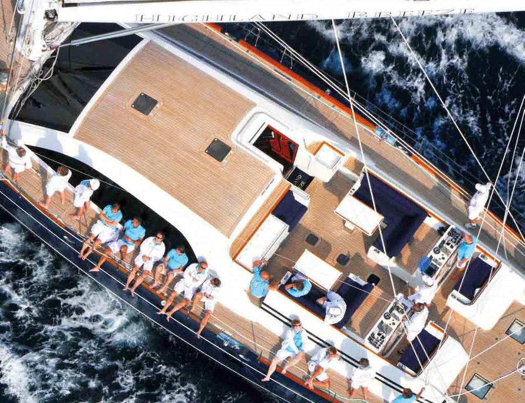 With her stylish designer looks, spacious crew is on hand to cater to your every interior and extensive amenities, S/Y need.