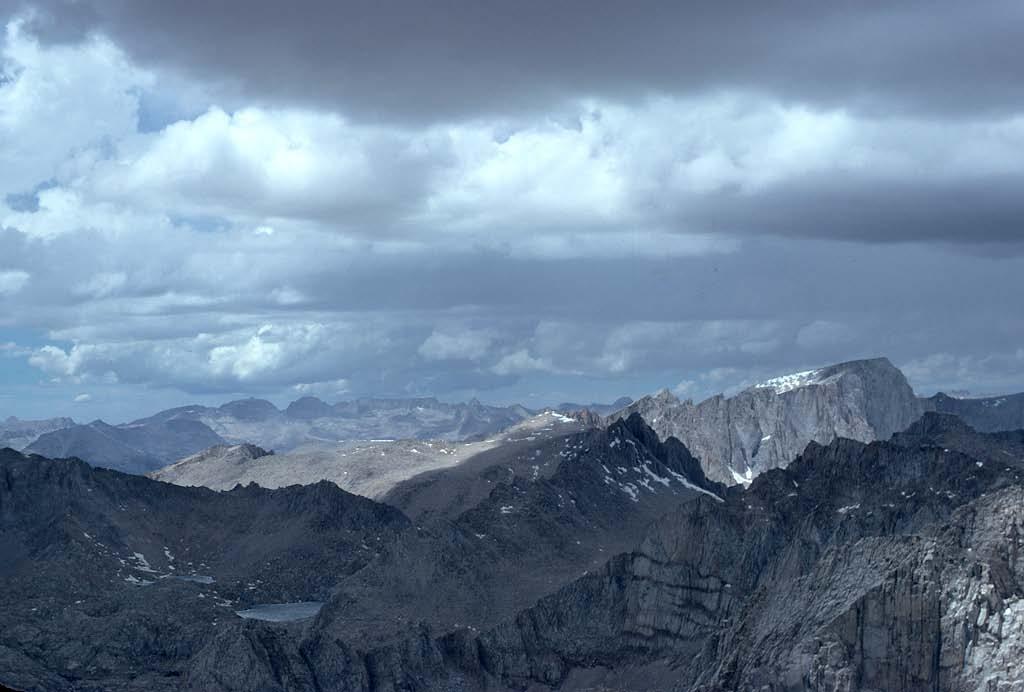 View Of Whitney: 14,495 feet; patm = 400 mm