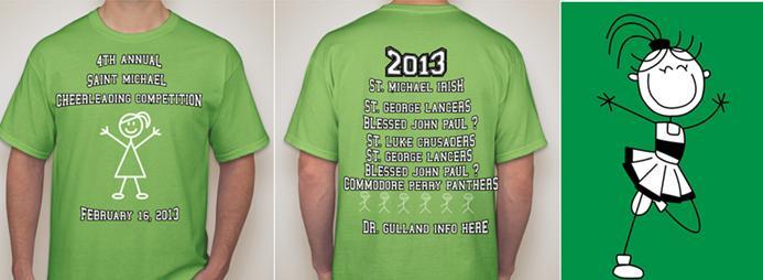 Don t forget to also include your T-Shirt order form with payment $15.