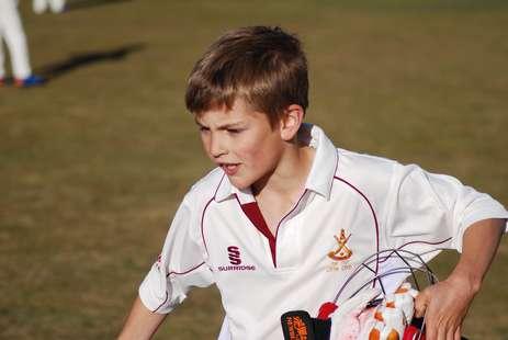 Our Colts: I started playing cricket with the Steyning colts aged 6 and being coached by Andy Simmons at the Summer camp.