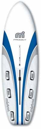 1499 1299 MISTRAL N TRANCE volume/litres 220 length/cm 274 width/cm 85 weight/lbs 33 Fin/cm 34 Sail Range/cm 3-11 2 PRODIGY This board reintroduced the concept of one board for all wind conditions