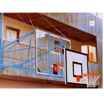 1015.05 Mini-basketball system to be placed on standard backboards with proper brackets.